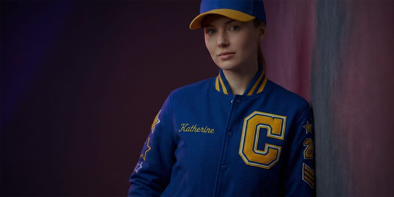 Varsity jacket patches and embroidery examples