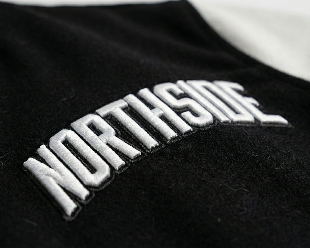 Puff left chest wordmark
